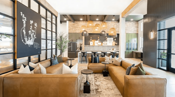 Elegant resident clubroom